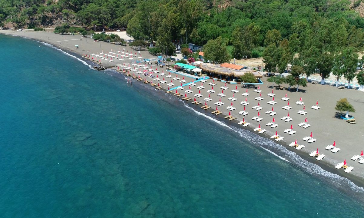 İnlice Plajı Göcek Fethiye