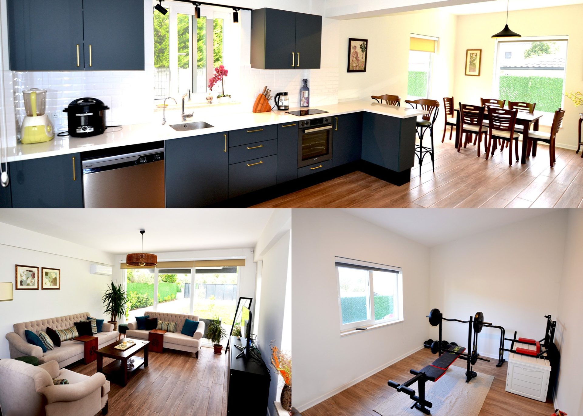 Villa salon ve yaşam alanı